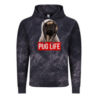 Cloud Black pug life Vintage Hoodie - artisFamous