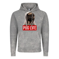 Cloud Rock pug life Vintage Hoodie - artisFamous