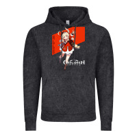 Vintage Black Genshin Impact Klee Vintage Hoodie - artisFamous