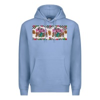 Colony Blue race mom 15 oz mug Premium Hoodie - Artiststas