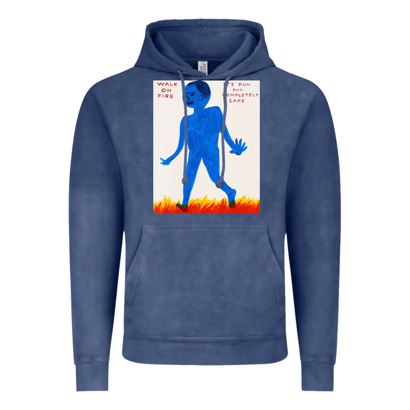 Walk Davids On Fire Vintage Hoodie by artisFamous | Teevron