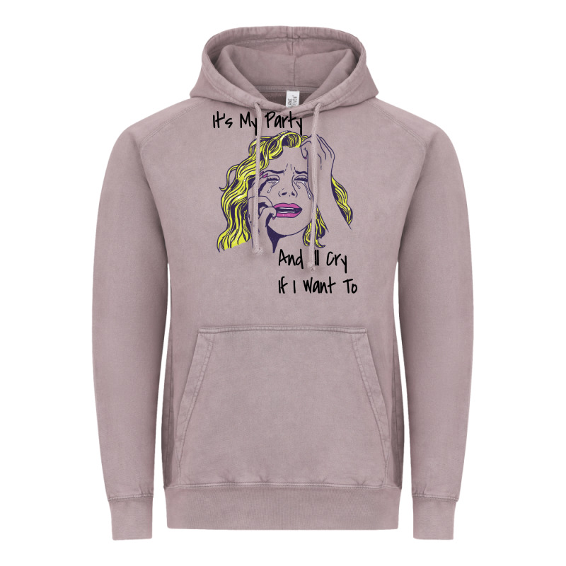 It's My Party And I'll Cry If I Want To Happy Christmas Vintage Hoodie by artisFamous | Teevron