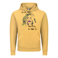 Vintage Mustard It's My Party And I'll Cry If I Want To happy christmas Vintage Hoodie - artisFamous
