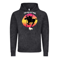 Vintage Black neil crazy horse Vintage Hoodie - artisFamous