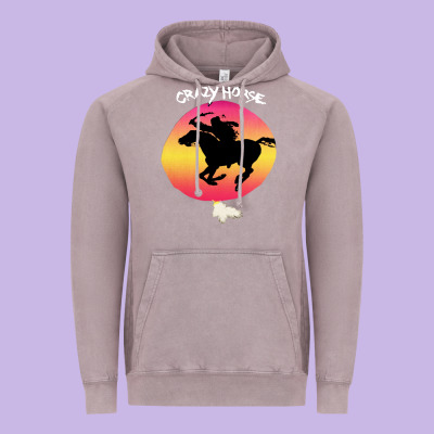 Neil Crazy Horse Vintage Hoodie Designed By Artisfamous