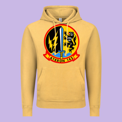Va 145 Attack Squadron Store Vintage Hoodie Designed By Artisfamous