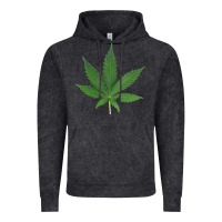 Vintage Black Weed leaf Vintage Hoodie - artisFamous
