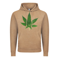 Weed Leaf Vintage Hoodie | Teevron