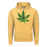 Vintage Mustard Weed leaf Vintage Hoodie - artisFamous
