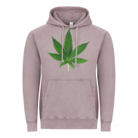 Vintage Zinc Weed leaf Vintage Hoodie - artisFamous