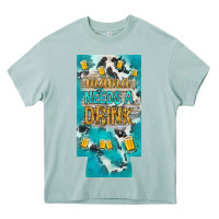 Arona Mama needs a drink slim can cooler mother's day Heavy Core Tee - HowdyJamesFarm