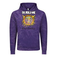 Cloud Purple sunflower sublime 40oz to freedom Vintage Hoodie - artisFamous