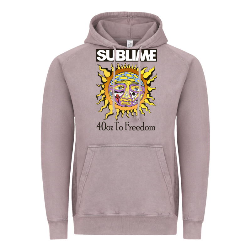 Sunflower Sublime 40oz To Freedom Vintage Hoodie by artisFamous | Teevron