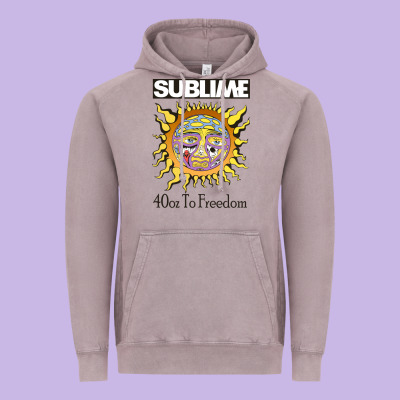 Sunflower Sublime 40oz To Freedom Vintage Hoodie Designed By Artisfamous