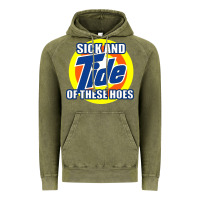 Vintage Olive sick and tide of these hoes Vintage Hoodie - artisFamous