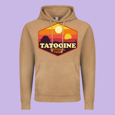 Tatooine National Park Vintage Hoodie Designed By Artisfamous