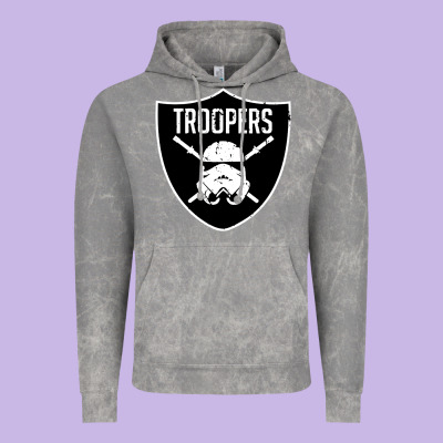 Troopers Vintage Hoodie Designed By Artisfamous
