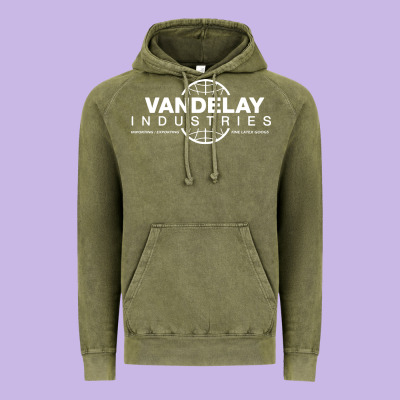 Vandelay Industries Vintage Hoodie Designed By Artisfamous