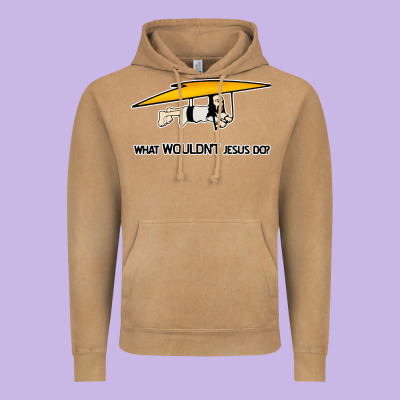 What Wouldnt Jesus Do Vintage Hoodie Designed By Artisfamous