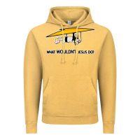 Vintage Mustard what wouldnt jesus do Vintage Hoodie - artisFamous