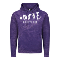 Cloud Purple alien evolution Vintage Hoodie - artisFamous