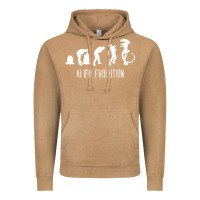 Vintage Camel alien evolution Vintage Hoodie - artisFamous
