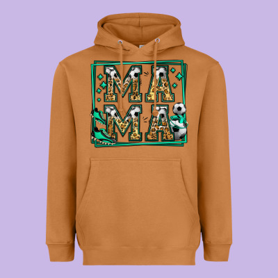 Soccer Mama Heavyweight Hoodie Designed By Jasminsmagicworld