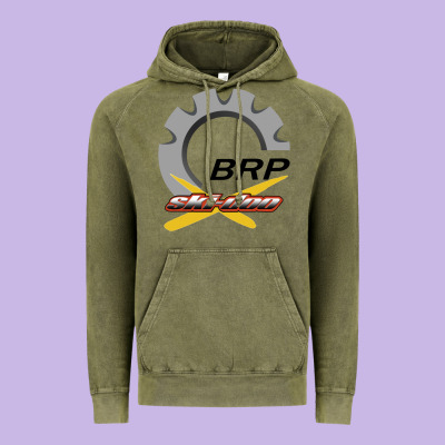 Brp Ski Doo Vintage Hoodie Designed By Artisfamous