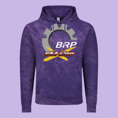 Brp Ski Doo Vintage Hoodie Designed By Artisfamous