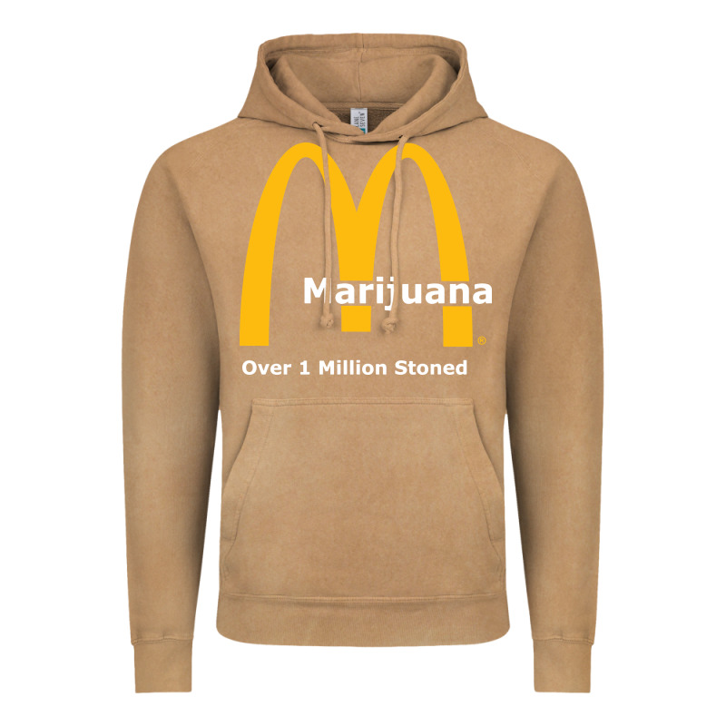 Marijuana Over 1 Million Stoned Vintage Hoodie by artisFamous | Teevron