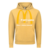 Vintage Mustard marijuana over 1 million stoned Vintage Hoodie - artisFamous