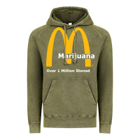 Vintage Olive marijuana over 1 million stoned Vintage Hoodie - artisFamous