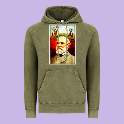 Lee Confederate General Vintage Hoodie Designed By Artisfamous