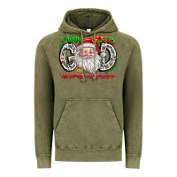 Vintage Olive with god all things are possible santa Vintage Hoodie - CowhideDigitalArt