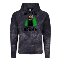Cloud Black only you can prevent drama llama Vintage Hoodie - artisFamous