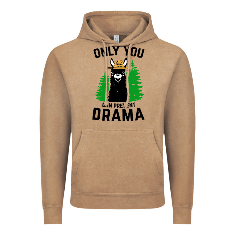 Only You Can Prevent Drama Llama Vintage Hoodie by artisFamous | Teevron