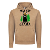 Vintage Coffee only you can prevent drama llama Vintage Hoodie - artisFamous