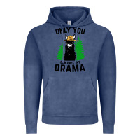 Vintage Denim only you can prevent drama llama Vintage Hoodie - artisFamous