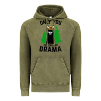 Vintage Olive only you can prevent drama llama Vintage Hoodie - artisFamous