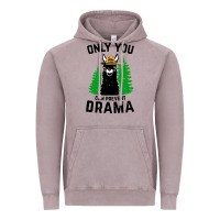 Vintage Zinc only you can prevent drama llama Vintage Hoodie - artisFamous