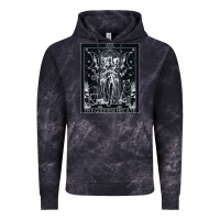 Cloud Black hecate tarot card triple moon goddess witch wiccan pagan Vintage Hoodie - artisFamous