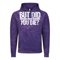 Cloud Purple but did you die Vintage Hoodie - artisFamous