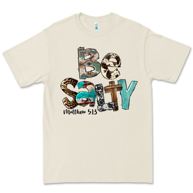 Be Salty Matthew 5:13 Premium Tee by FaDigitalArtStudio | Teevron