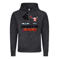 Vintage Black strangers are awesome Vintage Hoodie - artisFamous