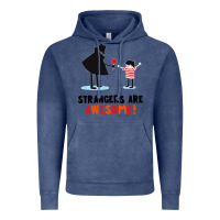 Vintage Denim strangers are awesome Vintage Hoodie - artisFamous