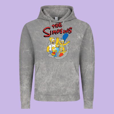 The Simpsons Funny Family Vintage Hoodie Designed By Artisfamous