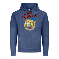 Vintage Denim the simpsons funny family Vintage Hoodie - artisFamous
