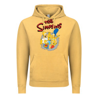 Vintage Mustard the simpsons funny family Vintage Hoodie - artisFamous