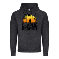 Vintage Black summer vacation charlie don't surf Vintage Hoodie - artisFamous