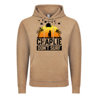 Summer Vacation Charlie Don't Surf Vintage Hoodie | Teevron
